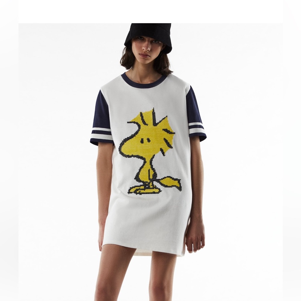Zara Peanuts dress Woodstock 💛